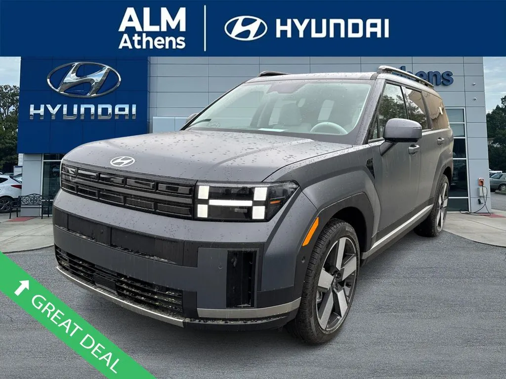 Gray 2025 Hyundai Santa Fe Hybrid Limited for sale in Athens, GA