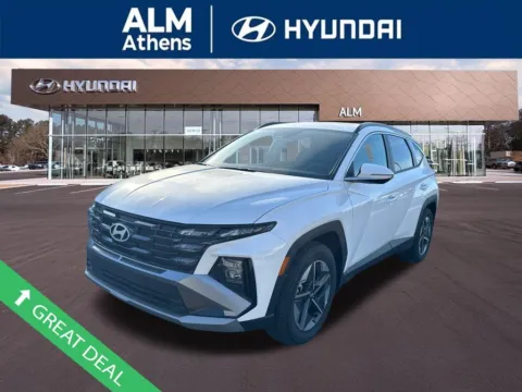 White 2025 Hyundai Tucson SEL Convenience for sale in Athens, GA