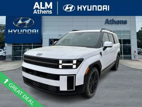White 2025 Hyundai Santa Fe Hybrid Calligraphy for sale in Athens, GA