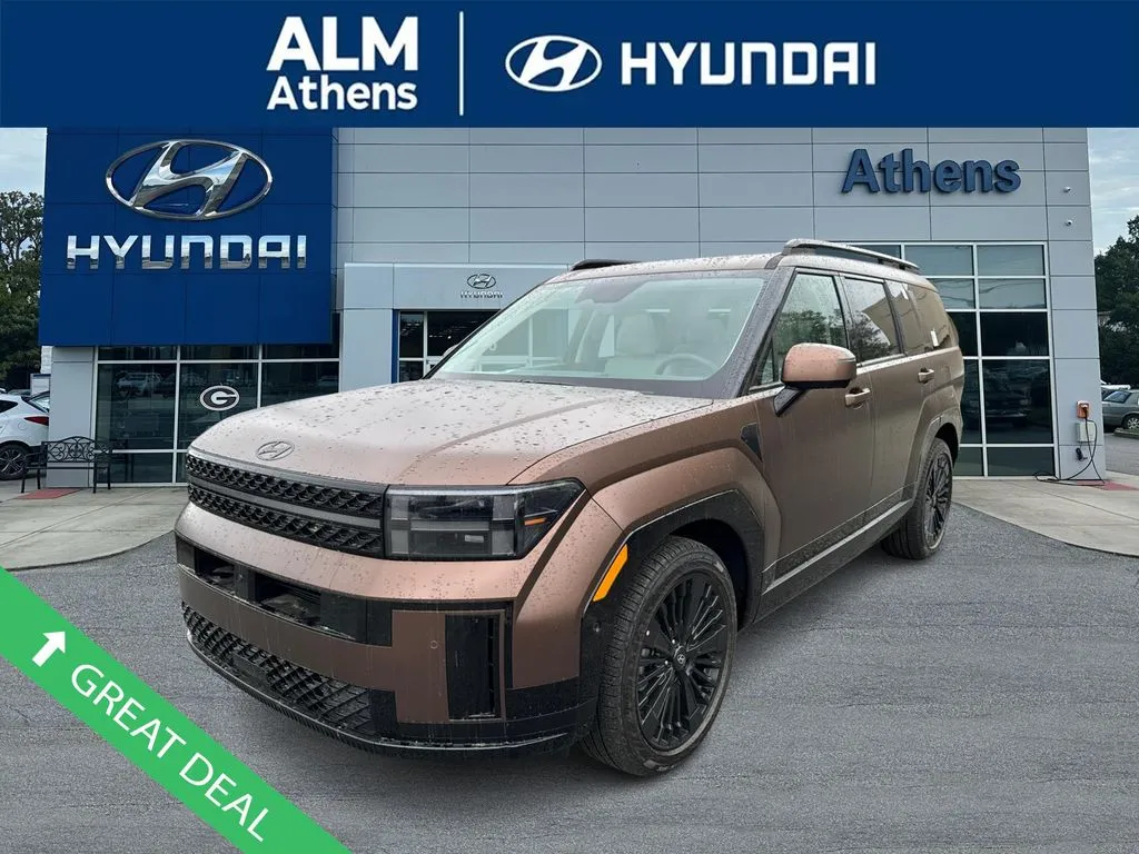 Brown 2025 Hyundai Santa Fe Hybrid Calligraphy for sale in Athens, GA