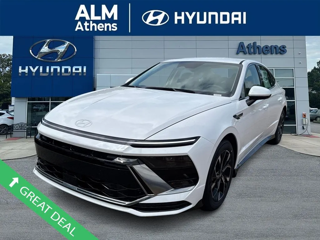 White 2025 Hyundai Sonata SEL for sale in Athens, GA