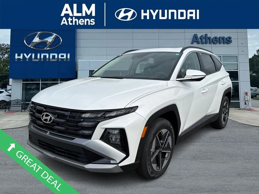 White 2025 Hyundai Tucson SEL Convenience for sale in Athens, GA