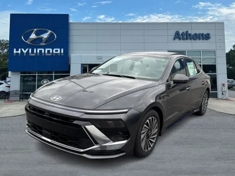 Gray 2025 Hyundai Sonata Hybrid Limited for sale in Athens, GA