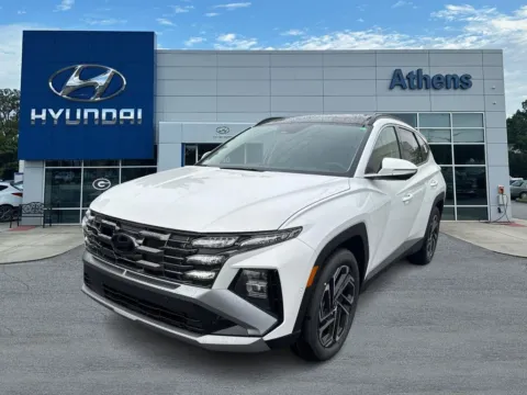 White 2025 Hyundai Tucson Limited for sale in Athens, GA
