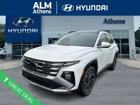 White 2025 Hyundai Tucson Limited for sale in Athens, GA