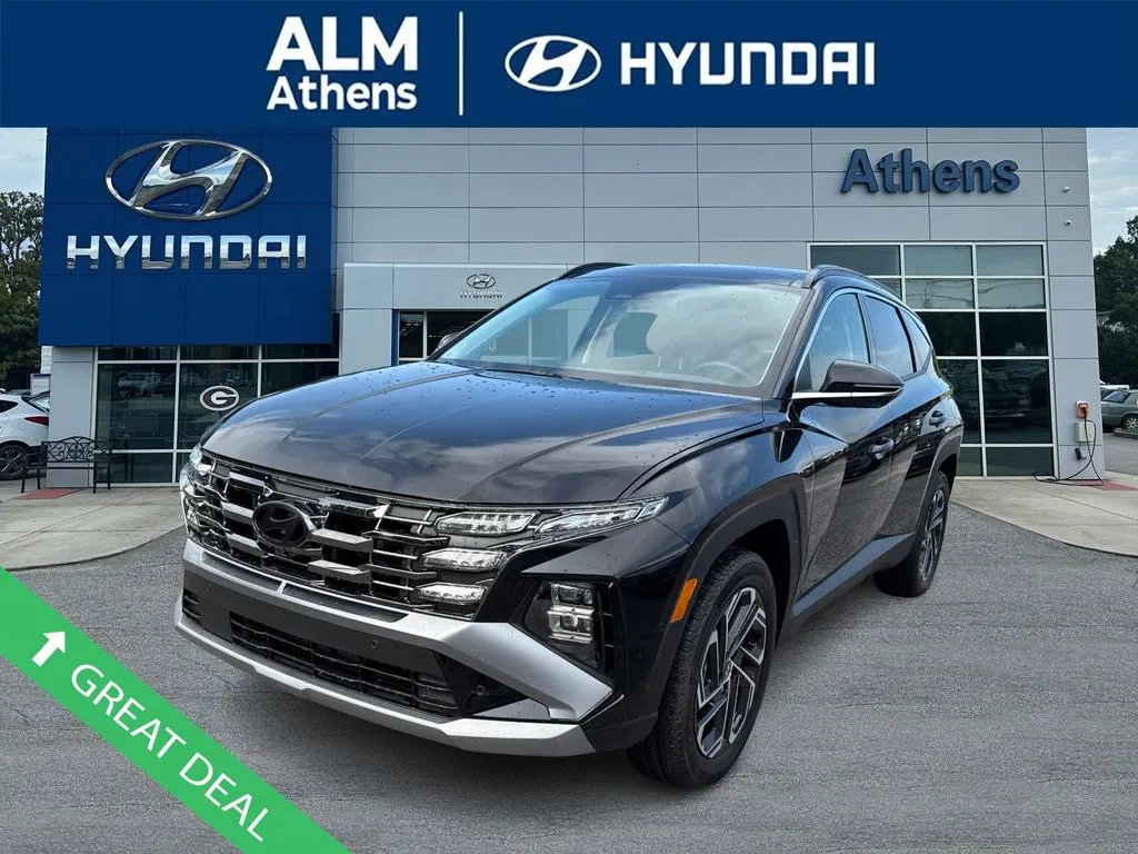Black 2025 Hyundai Tucson Hybrid Limited for sale in Athens, GA