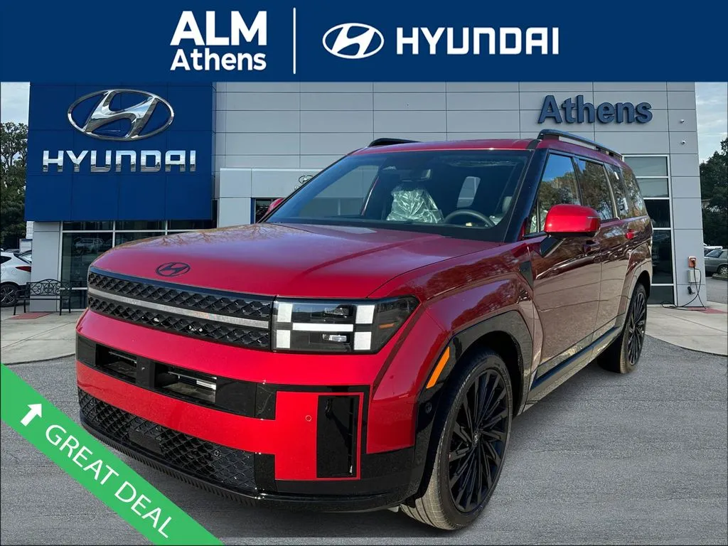 Red 2025 Hyundai Santa Fe Calligraphy for sale in Athens, GA