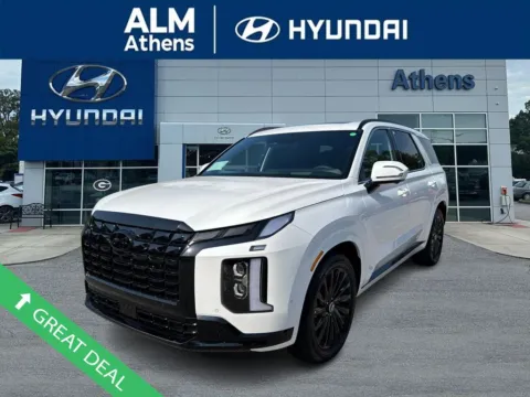 White 2025 Hyundai Palisade Calligraphy Night Edition for sale in Athens, GA