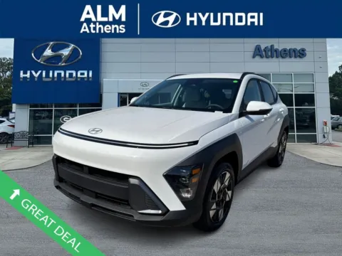 White 2025 Hyundai Kona SEL Convenience for sale in Athens, GA