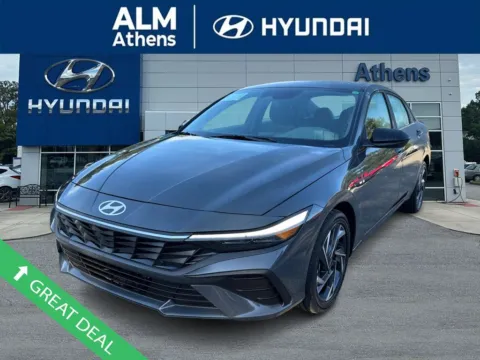 Gray 2025 Hyundai Elantra Hybrid SEL Sport for sale in Athens, GA