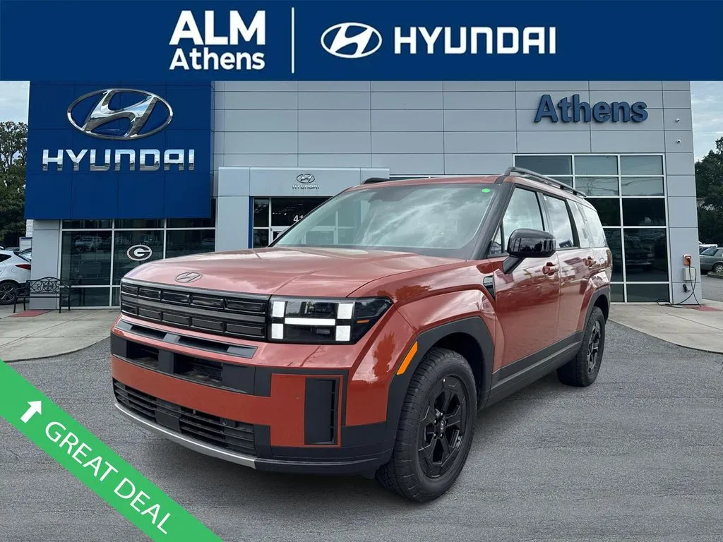 Orange 2025 Hyundai Santa Fe XRT for sale in Athens, GA