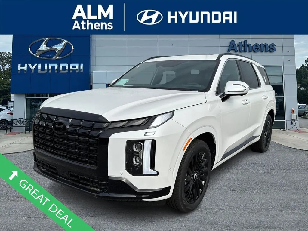 White 2025 Hyundai Palisade Calligraphy Night Edition for sale in Athens, GA
