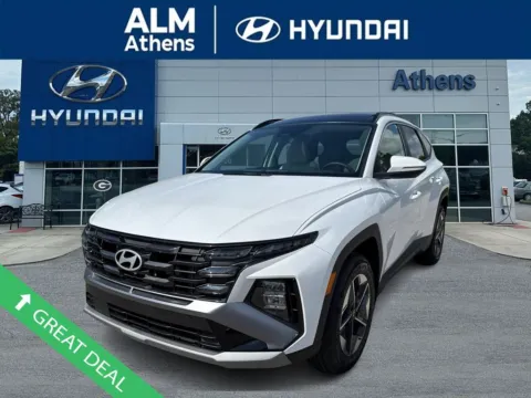 White 2025 Hyundai Tucson Hybrid SEL Convenience for sale in Athens, GA