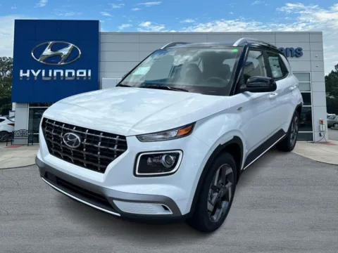 White 2025 Hyundai Venue Limited for sale in Athens, GA