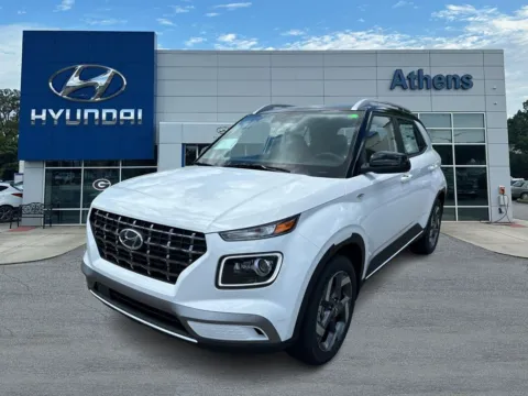 White 2025 Hyundai Venue Limited for sale in Athens, GA