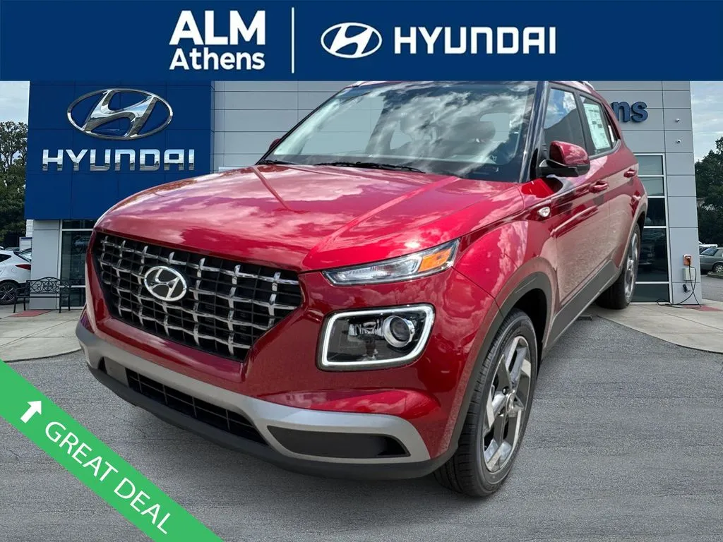 Red 2025 Hyundai Venue Limited for sale in Athens, GA