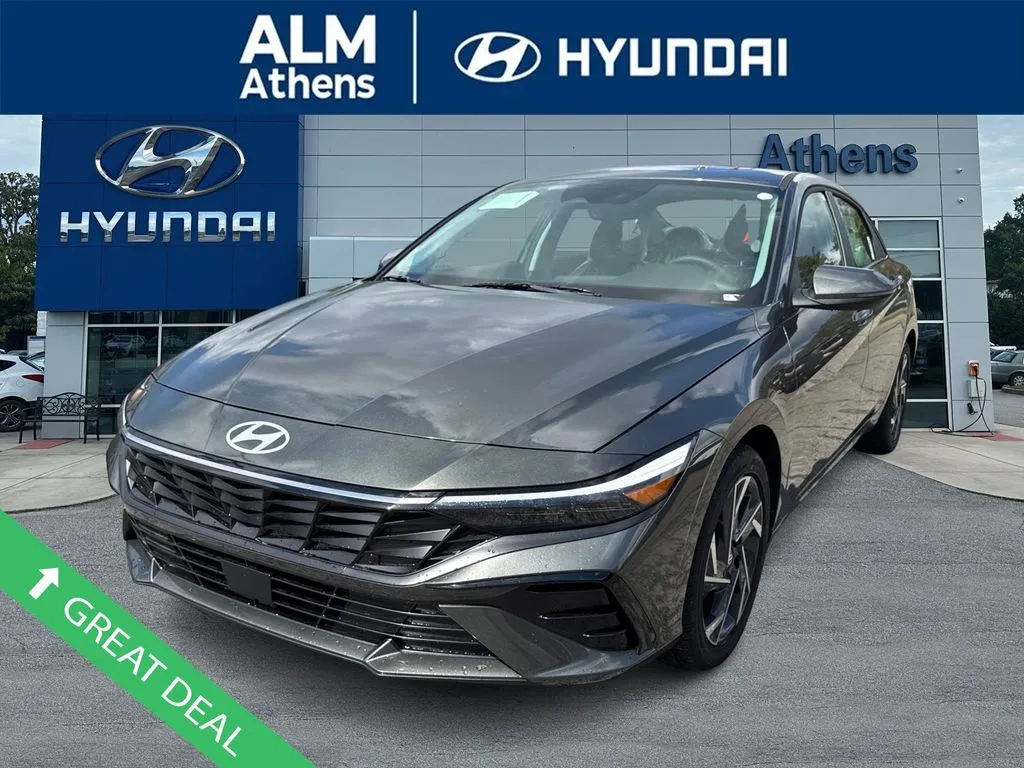 Gray 2025 Hyundai Elantra Hybrid Limited for sale in Athens, GA