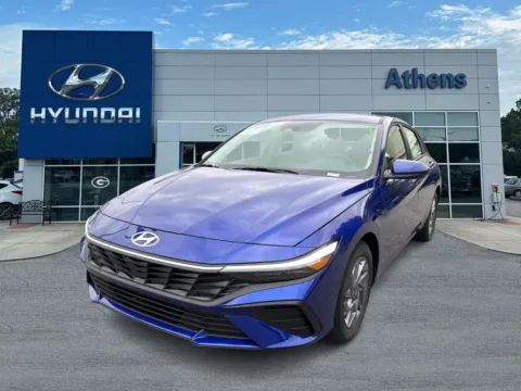 Blue 2025 Hyundai Elantra Hybrid Blue for sale in Athens, GA
