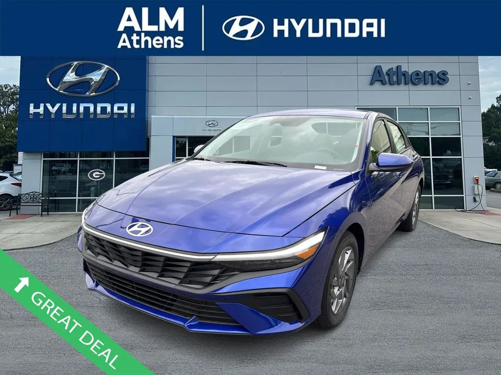 2025 Hyundai Elantra Hybrid Blue for sale in Athens, GA
