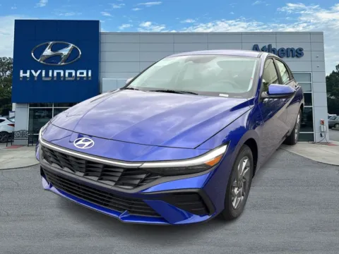 Blue 2025 Hyundai Elantra Hybrid Blue for sale in Athens, GA