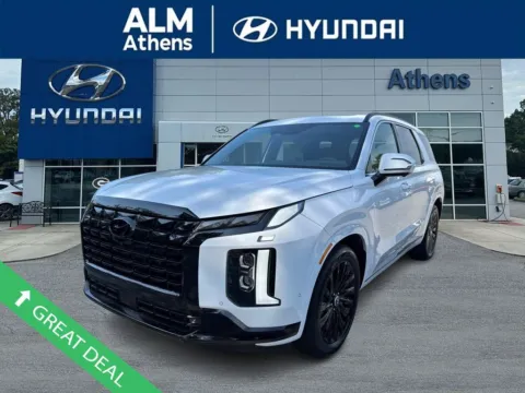 White 2025 Hyundai Palisade Calligraphy Night Edition for sale in Athens, GA