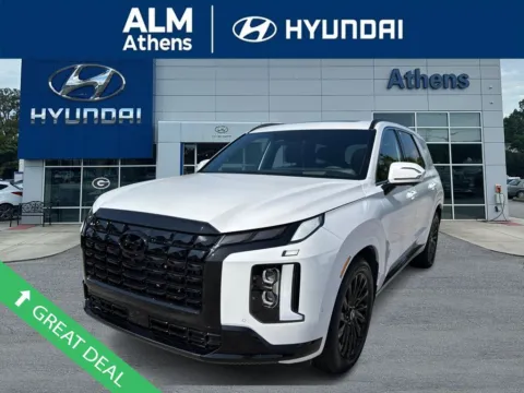 White 2025 Hyundai Palisade Calligraphy Night Edition for sale in Athens, GA
