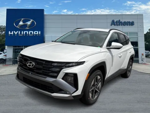 White 2025 Hyundai Tucson SEL Convenience for sale in Athens, GA