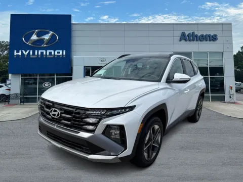 White 2025 Hyundai Tucson Hybrid SEL Convenience for sale in Athens, GA
