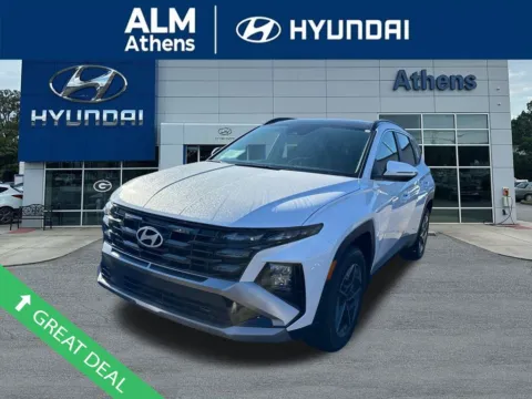 White 2025 Hyundai Tucson Hybrid SEL Convenience for sale in Athens, GA
