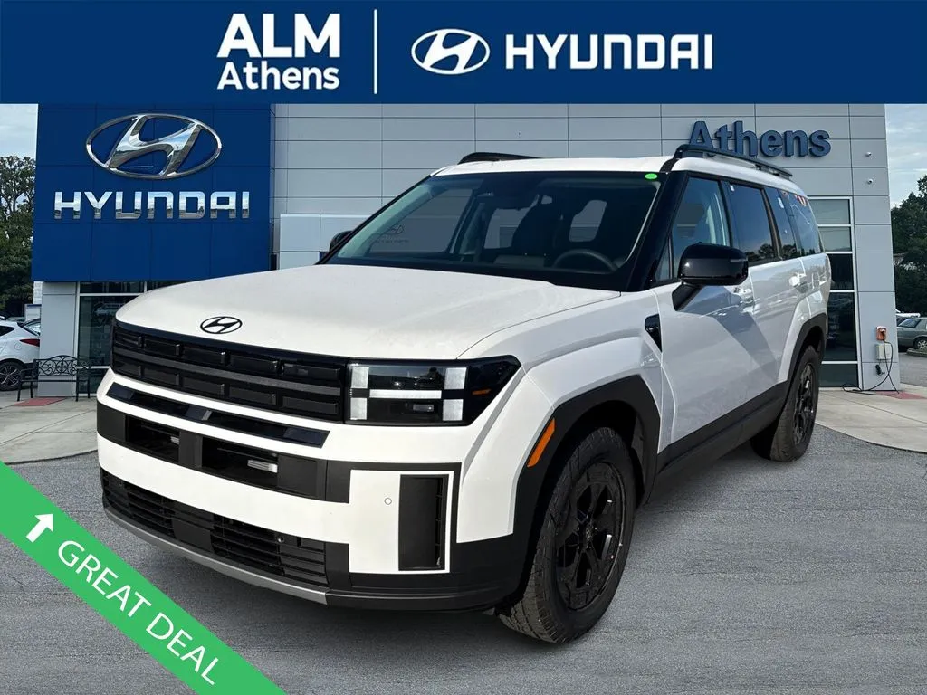 White 2025 Hyundai Santa Fe XRT for sale in Athens, GA