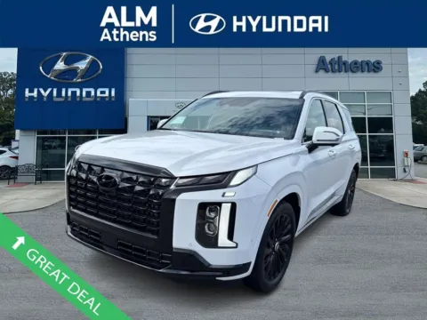 White 2025 Hyundai Palisade Calligraphy Night Edition for sale in Athens, GA