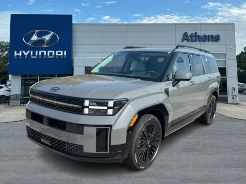 Gray 2025 Hyundai Santa Fe Hybrid Calligraphy for sale in Athens, GA