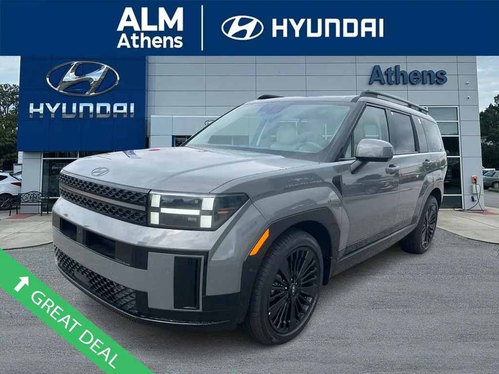 Gray 2025 Hyundai Santa Fe Hybrid Calligraphy for sale in Athens, GA