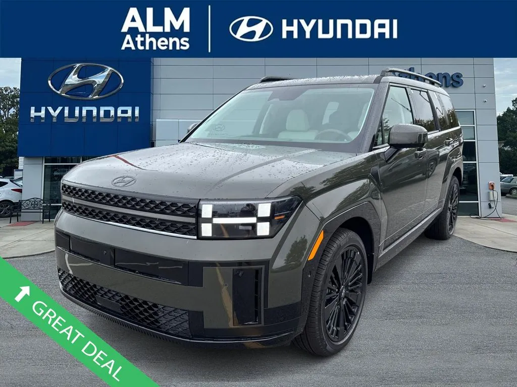 Green 2025 Hyundai Santa Fe Hybrid Calligraphy for sale in Athens, GA