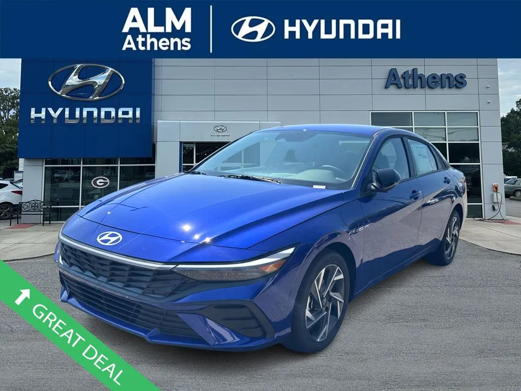 Blue 2025 Hyundai Elantra SEL Sport for sale in Athens, GA