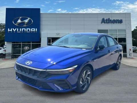 Blue 2025 Hyundai Elantra SEL Sport for sale in Athens, GA