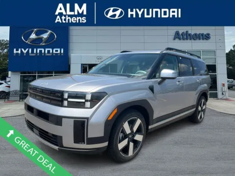 Silver 2025 Hyundai Santa Fe Hybrid Limited for sale in Athens, GA