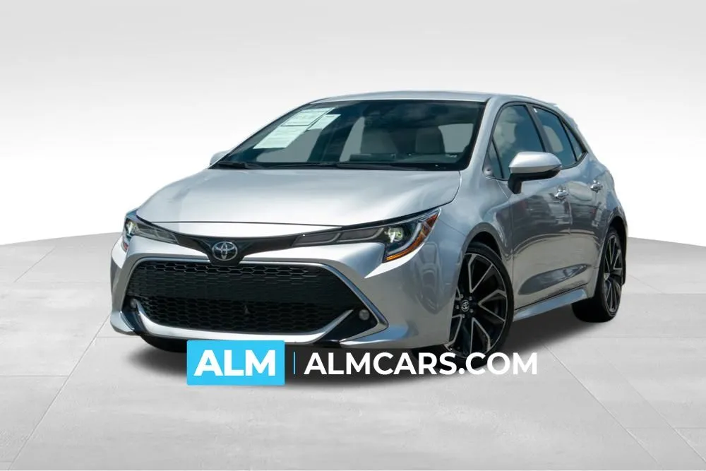 Silver 2022 Toyota Corolla Hatchback XSE for sale in Athens, GA