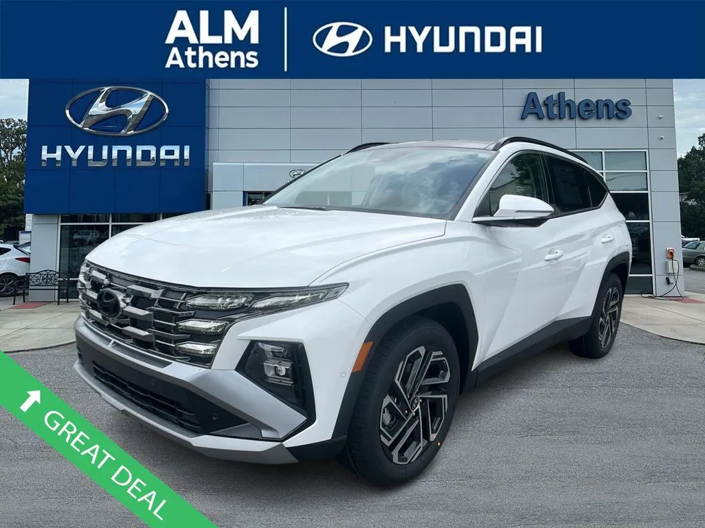 White 2025 Hyundai Tucson Limited for sale in Athens, GA
