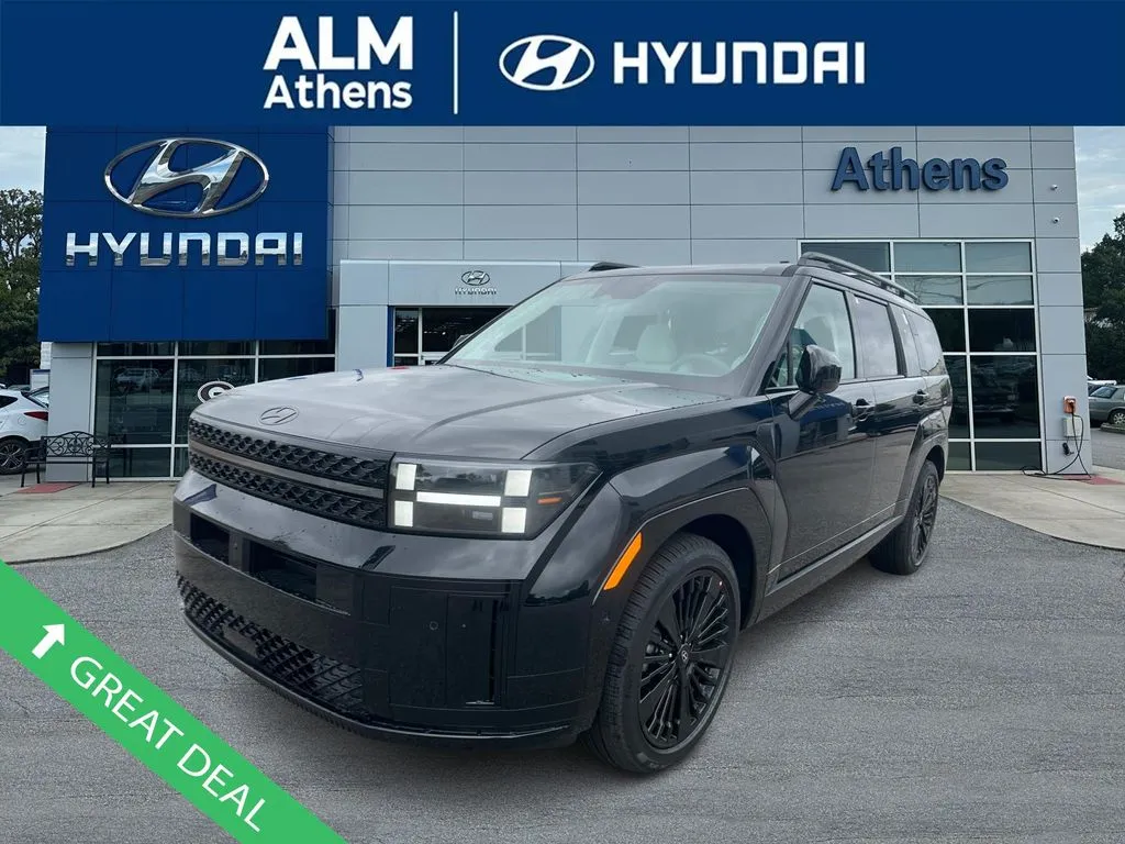 Black 2025 Hyundai Santa Fe Hybrid Calligraphy for sale in Athens, GA