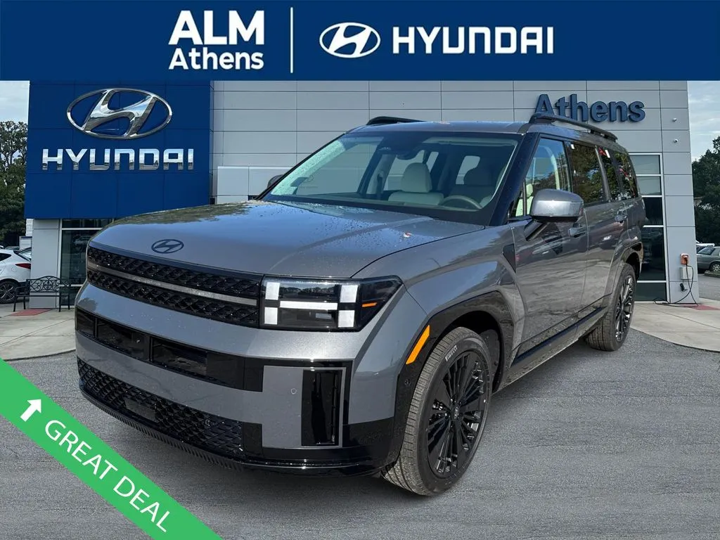 Gray 2025 Hyundai Santa Fe Hybrid Calligraphy for sale in Athens, GA