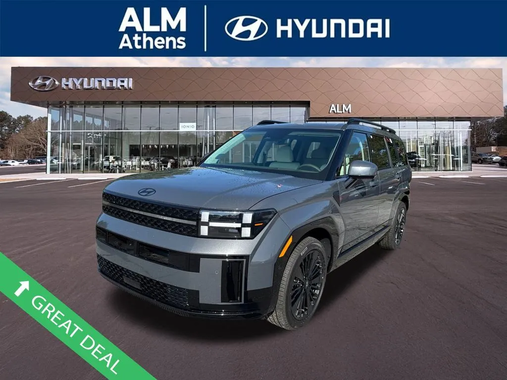 Gray 2025 Hyundai Santa Fe Hybrid Calligraphy for sale in Athens, GA