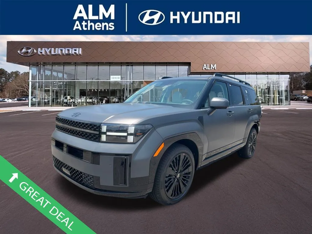 Gray 2025 Hyundai Santa Fe Hybrid Calligraphy for sale in Athens, GA