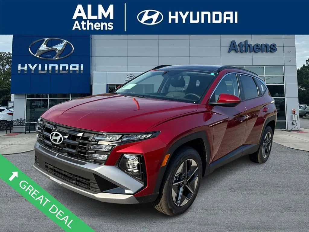 Red 2025 Hyundai Tucson Hybrid SEL Convenience for sale in Athens, GA