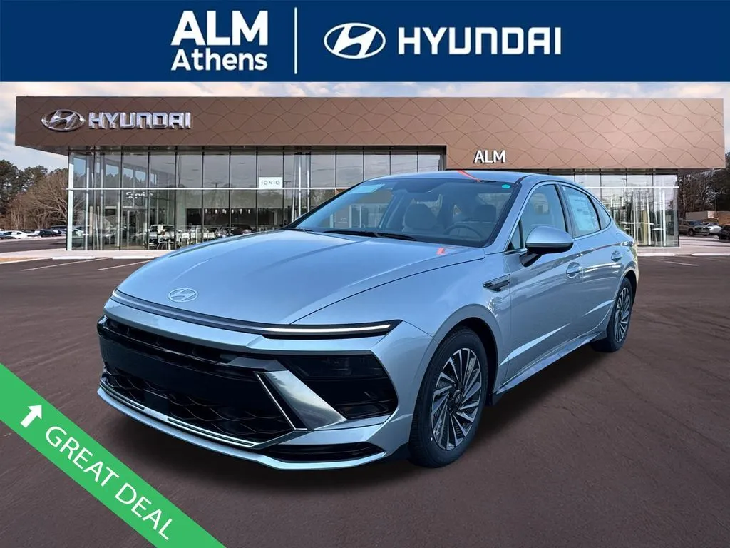 Silver 2025 Hyundai Sonata Hybrid SEL for sale in Athens, GA