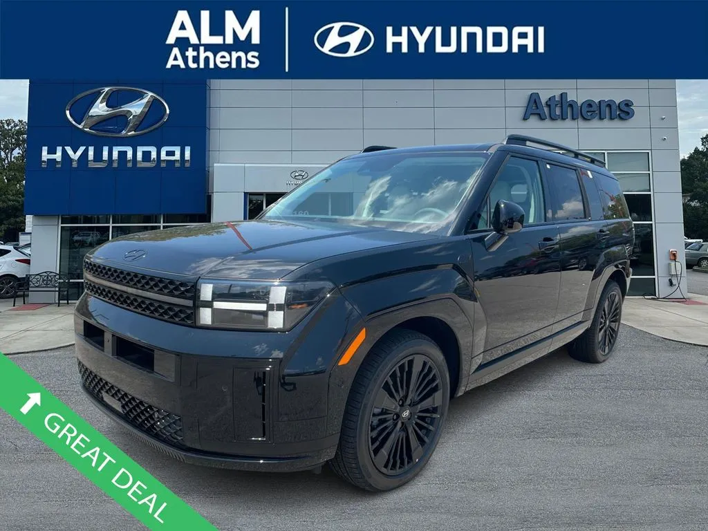 Black 2025 Hyundai Santa Fe Hybrid Calligraphy for sale in Athens, GA