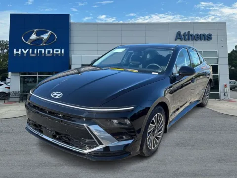 Black 2025 Hyundai Sonata Hybrid SEL for sale in Athens, GA