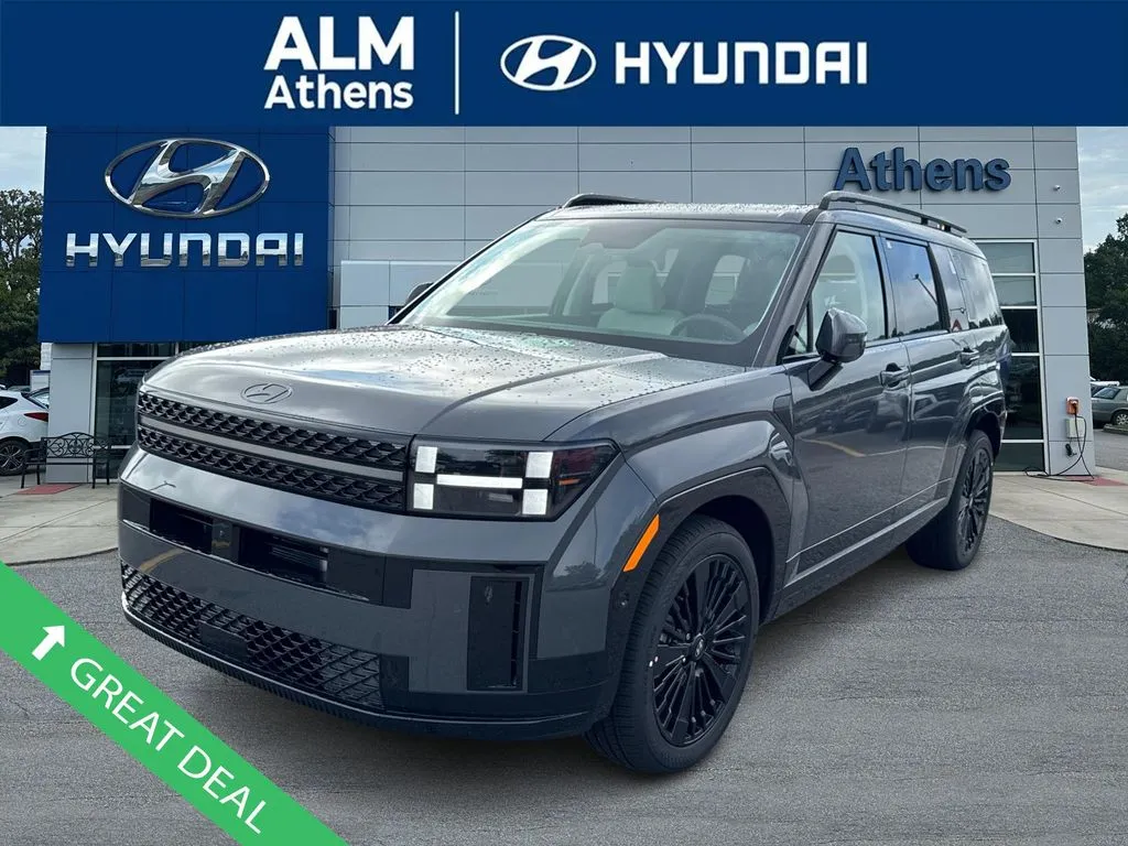 Gray 2025 Hyundai Santa Fe Hybrid Calligraphy for sale in Athens, GA