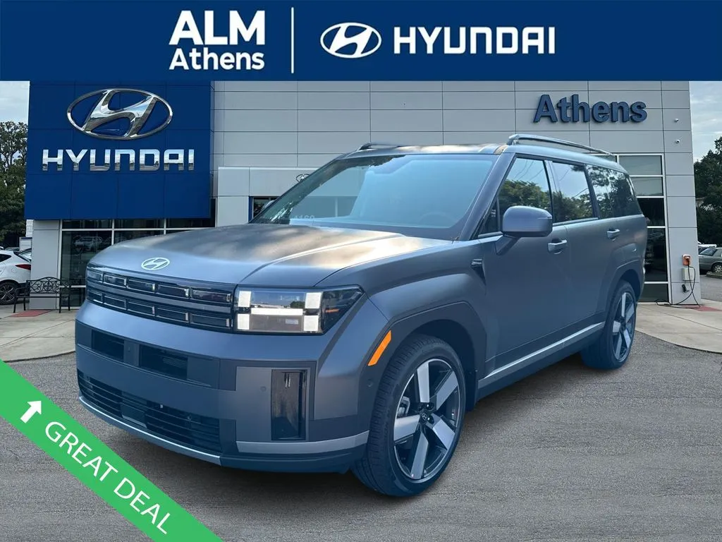 Gray 2025 Hyundai Santa Fe Hybrid Limited for sale in Athens, GA