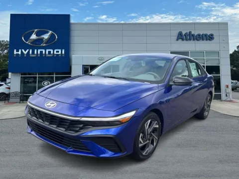 Blue 2025 Hyundai Elantra SEL Sport for sale in Athens, GA